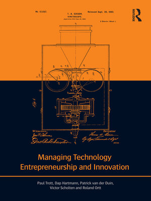 cover image of Managing Technology Entrepreneurship and Innovation